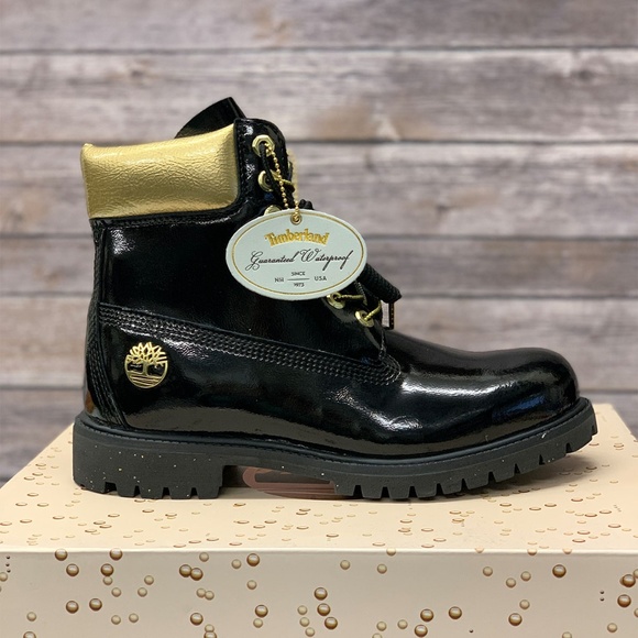 patent leather timberland boots